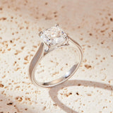 Cushion Cut Diamond Engagement Ring