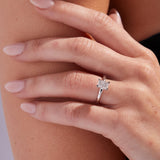 Solitaire Radiant Cut Engagement Ring