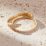 Double Stack Statement Diamond Ring