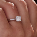 Cushion Cut Diamond Engagement Ring