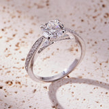 Luxury Round Solitaire Lab Grown Diamond Ring